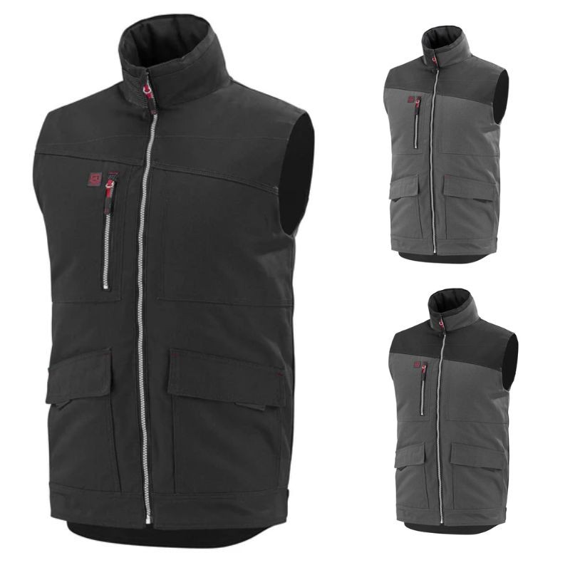 Gilet da Lavoro Lafont Hammer 9ATHUP Multitasche Imbottito