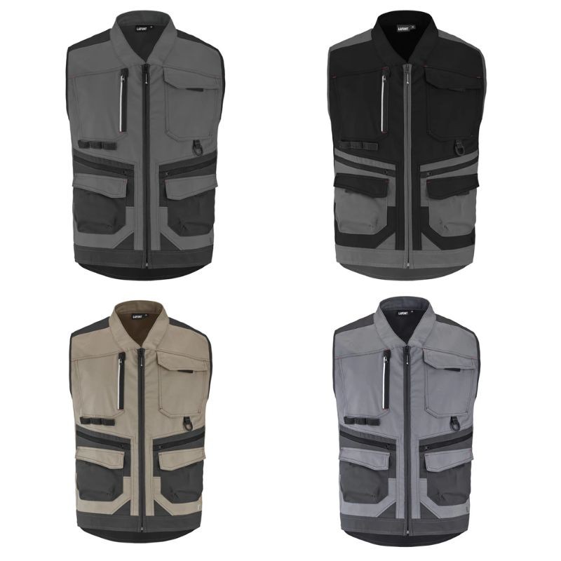 Gilet da Lavoro Lafont Trowel 9ATT3 Multitasche Stretch