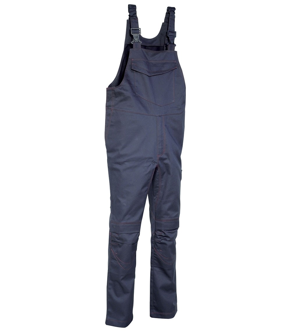Fuori tutto - Salopette da Lavoro Multitasche Cofra Risk V258-0-02 taglia 54 colore blu navy