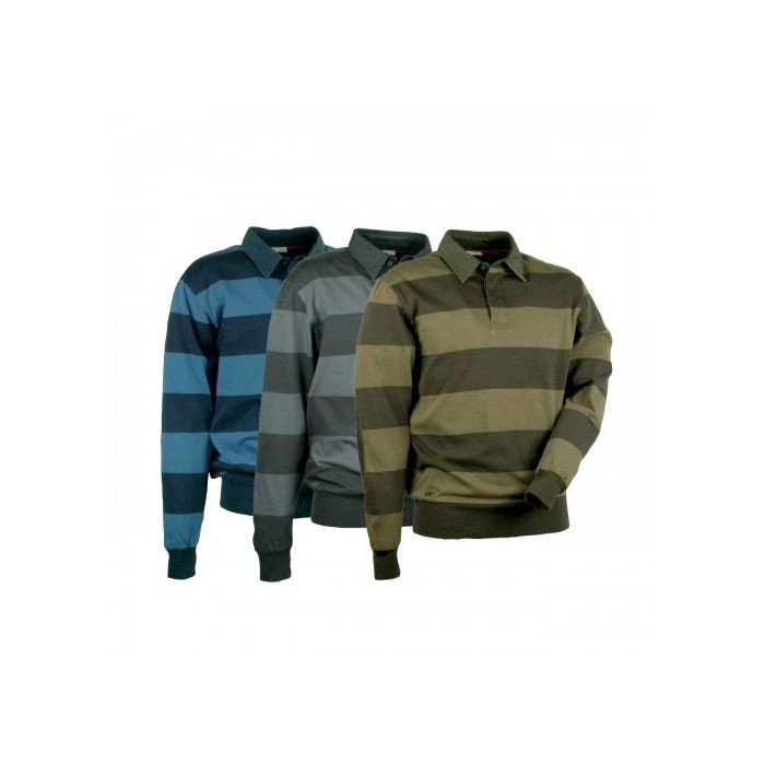 fuori tutto - Polo da Lavoro Cofra Brighton 100% Cotone V138-0-02 taglia 3XL colore navy royal