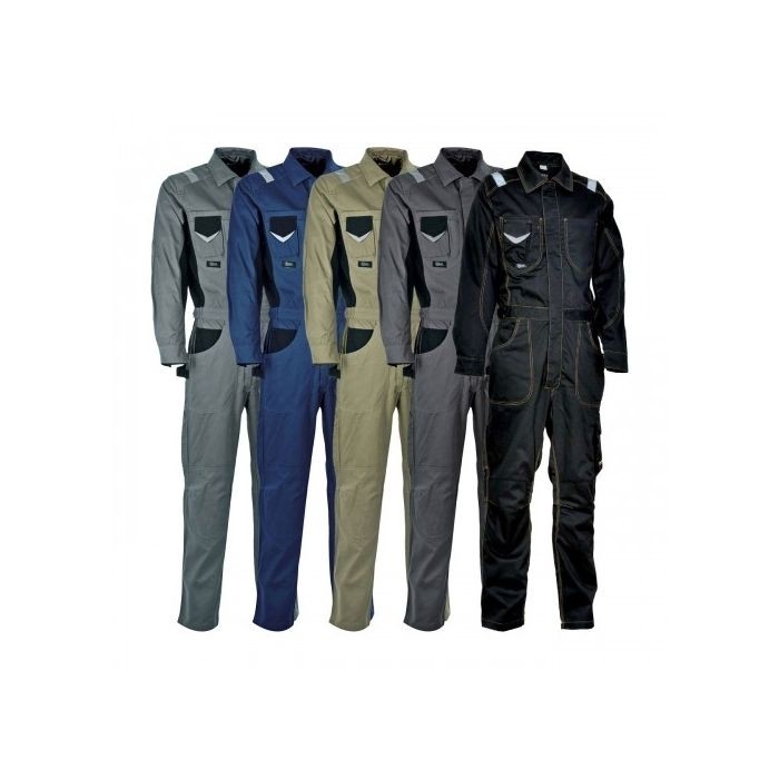 Fuori tutto - Tuta da Lavoro Multitasche Cofra Pit-Stop V005-0-00 Taglia 46 colore navy nero