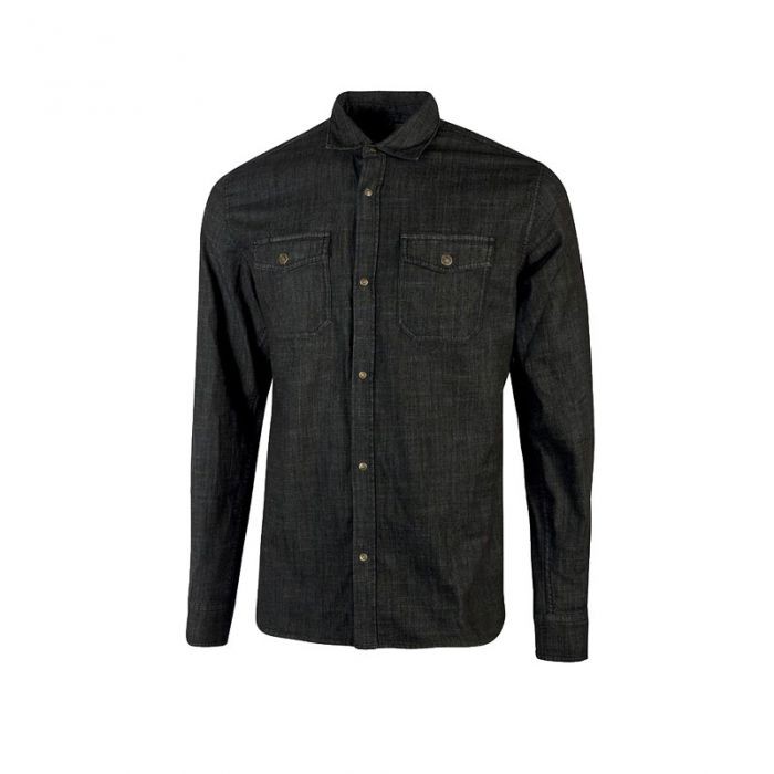 Fuori tutto - Camicia da lavoro U-power Maple EX274BC colore black carbon taglia m