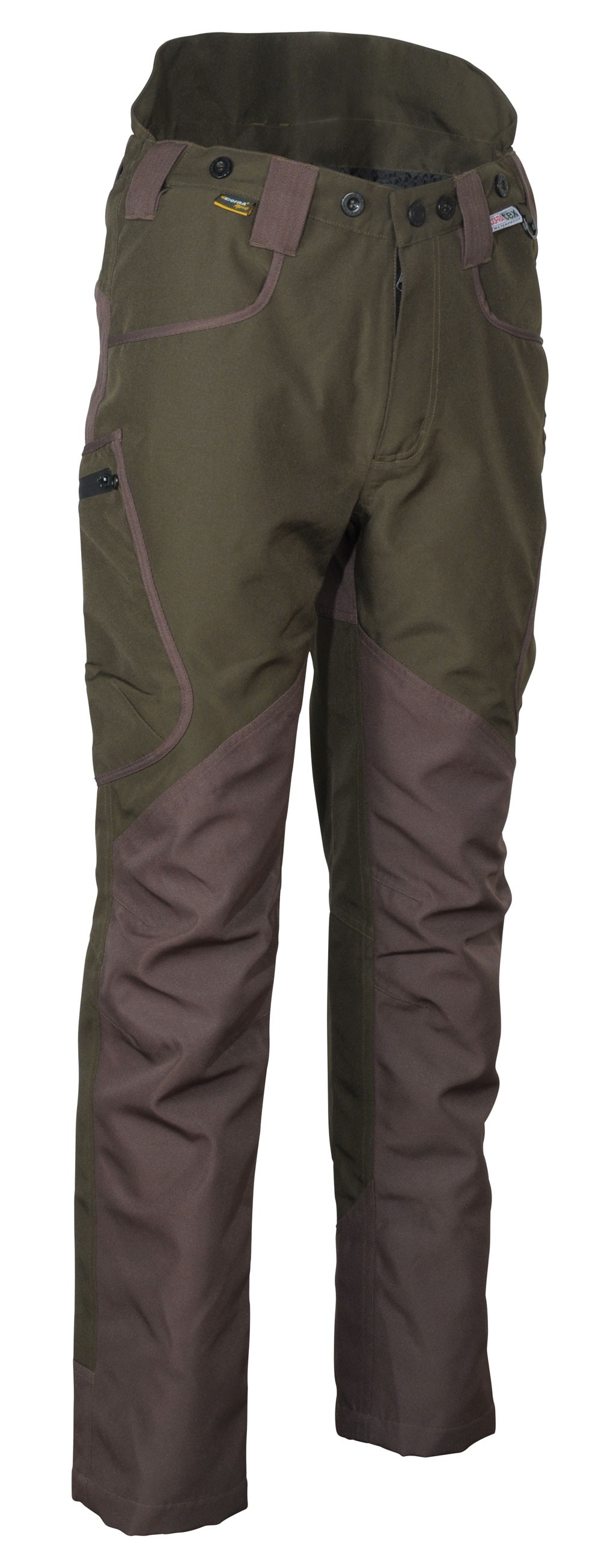 Fuori tutto - Pantaloni da Lavoro Multitasche Cofra Wittenau V540-0-05 Taglia 52 colore Fango Marrone