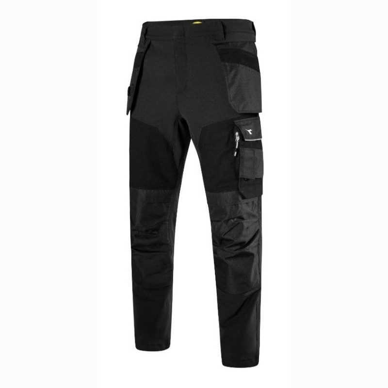 Fuori tutto - Pantalone da Lavoro Stretch Diadora Multi Pocket Performance 702.178757 Taglia M