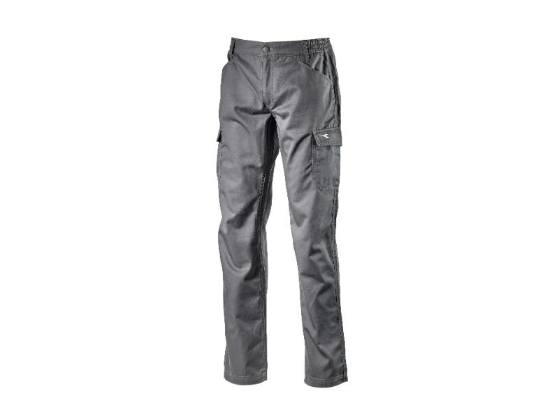 Fuori tutto - Pantaloni da lavoro Diadora Multitasche Level 173550.C06 Taglia M Colore Blu Scuro