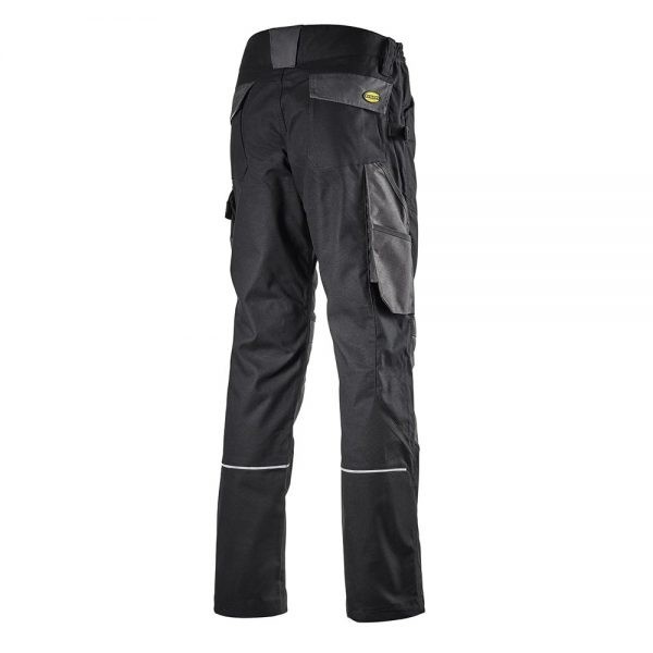 Fuori tutto - Pantaloni da lavoro Diadora tessuto stretch TOP Performance 702.175551 Taglia 2XL Colore Blu Scuro