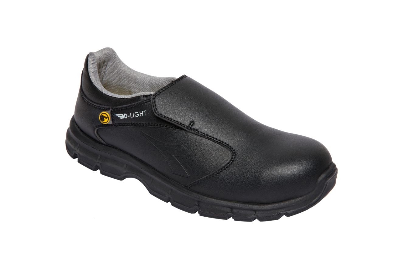 Fuori tutto - Mocassino Zoccoli Antinfortunistici Diadora RUN MICRO LOW S2 SRC ESD 701.175310 numero 42 nero
