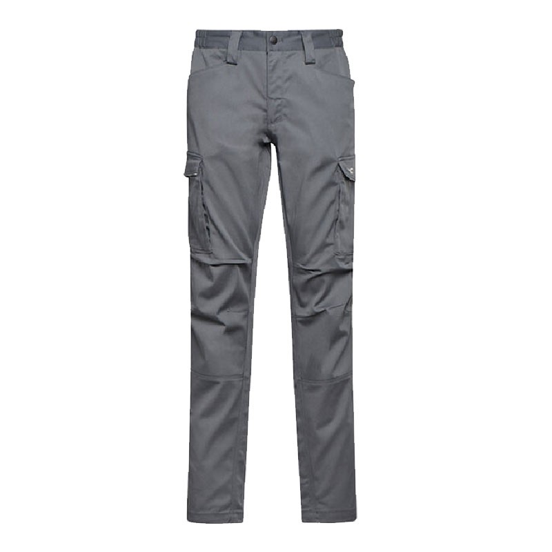 Fuori Tutto - Pantalone da Lavoro Diadora Staff Stretch Cargo 702.177649 blu navy taglia L
