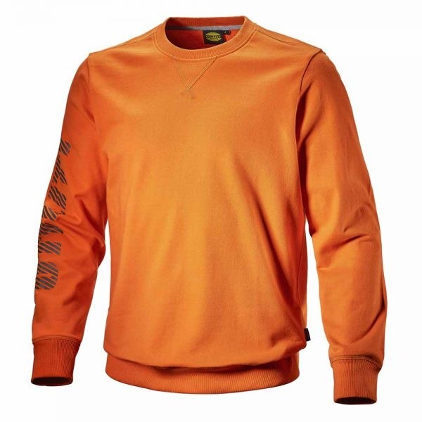 Fuori Tutto - Felpa a girocollo Diadora Sweatshirt Falcon II 702.171661 grigio taglia XL