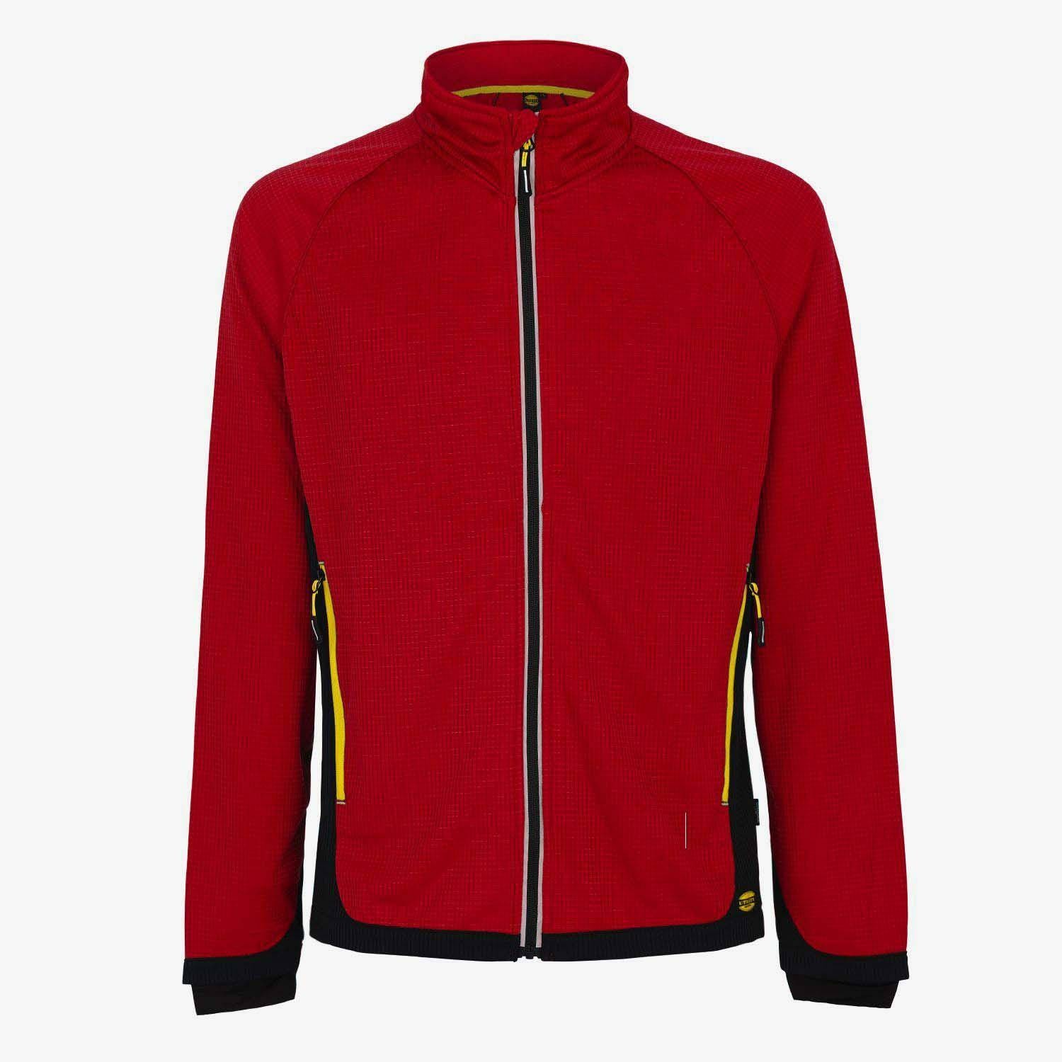 Fuori tutto - Felpa da lavoro Full Zip Diadora Sweat fz Trail 702.170693 Taglia XL Grigio acciaio