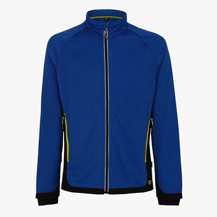 Fuori tutto - Felpa da lavoro Full Zip Diadora Sweat fz Trail 702.170693 Taglia XL Grigio acciaio