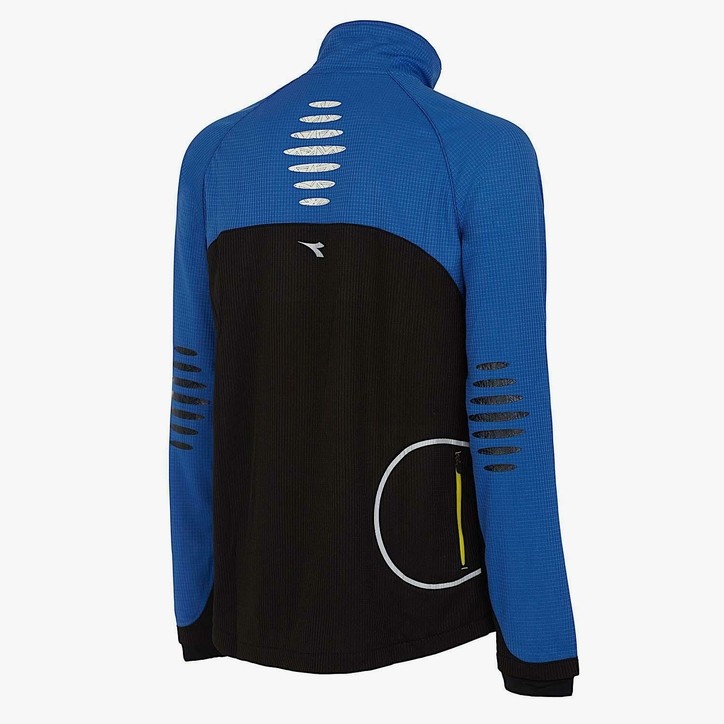Fuori tutto - Felpa da lavoro Full Zip Diadora Sweat fz Trail 702.170693 Taglia XL Grigio acciaio