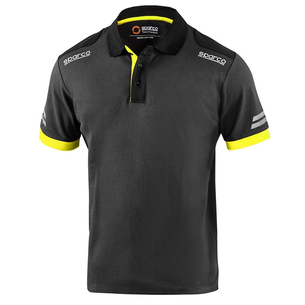 Fuori tutto- Polo da lavoro Sparco Tech 02415 taglia XL nero azzurro