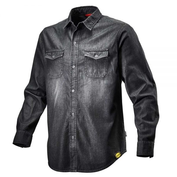 Fuori tutto - Camicia in Denim Diadora 702.171663 nero taglia 2XL