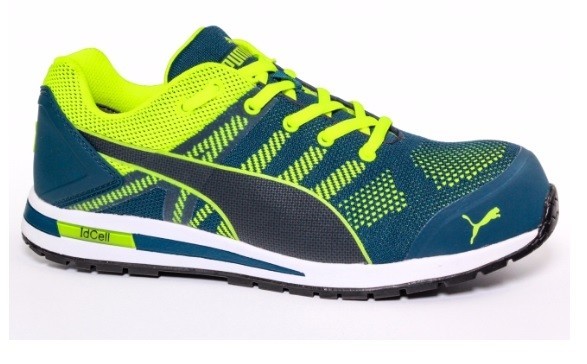 Fuori tutto - Scarpe antinfortunistiche Puma ELEVATE KNIT GREEN LOW S1P HRO ESD SRC 643170 numero 39