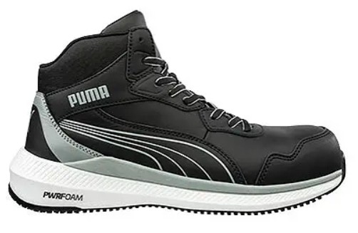 Fuori tutto - Scarpe antinfortunistiche Puma Zoom Black Mid S3S ESD FO HRO SR 635030 numero 45