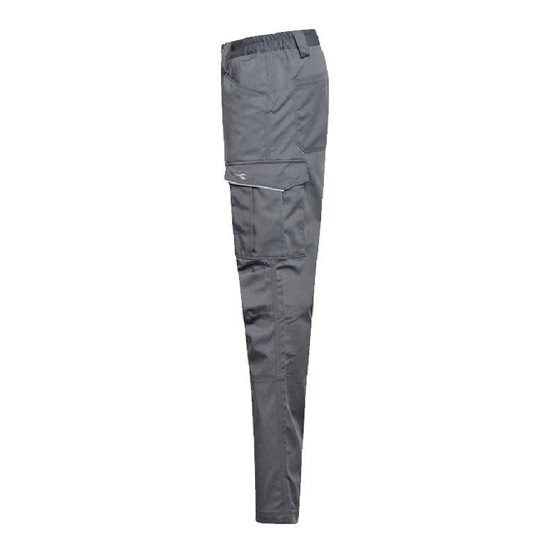 Fuori Tutto - Pantalone da Lavoro Diadora Staff Stretch Cargo 702.177649 blu navy taglia M