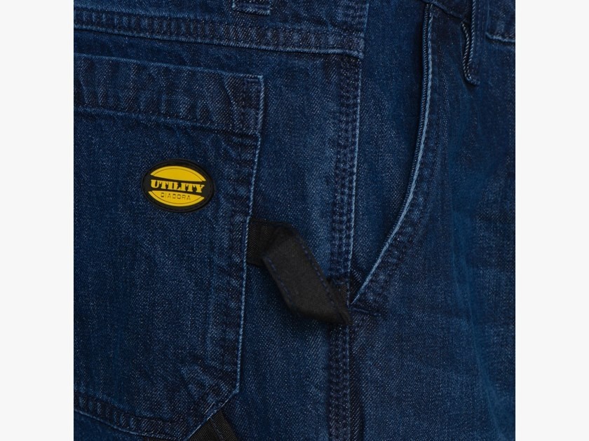 Fuori tutto - Pantaloni da lavoro Diadora Denim stretch Multitasche Win 702.175340 Taglia 46