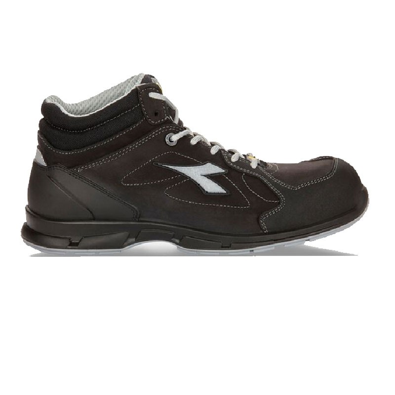 Fuori-Tutto Scarpa da Lavoro Mid-Cut Diadora Flex Mid S3 Src Esd 701.172589 colore nero Numero 36