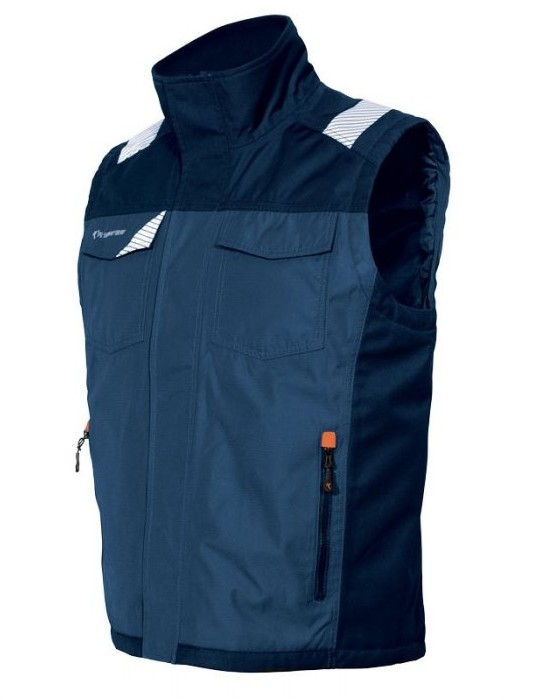 Fuori tutto - Gilet da lavoro Issa Line Lucky 04533B Taglia M colore Nero