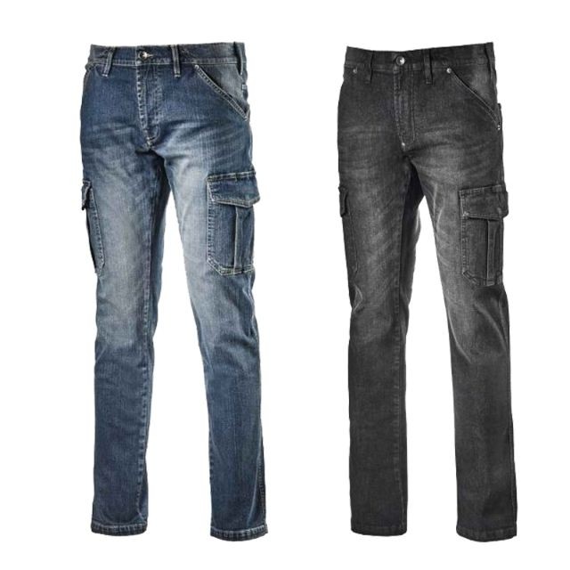 Fuori tutto - Pantaloni da lavoro Diadora Cargo Stone 702.172115 Taglia 52 Colore Blu
