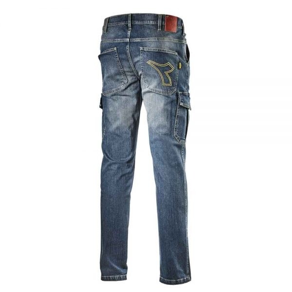 Fuori tutto - Pantaloni da lavoro Diadora Cargo Stone 702.172115 Taglia 52 Colore Blu