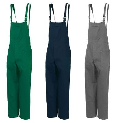 Fuori tutto - Pettorina Salopette da lavoro Europa Issa Line 100% cotone - 8035 taglia 3xl colore blu scuro