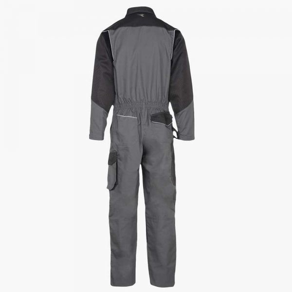 Fuori tutto - Tuta Intera da lavoro Diadora Coverall Poly 702.161756 Taglia M Colore Grigio