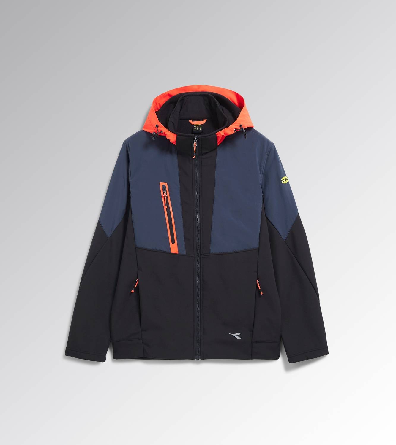 Fuori Tutto - Giacca da Lavoro Stretch Softshell Diadora Hybrid 702.179823 nero taglia S
