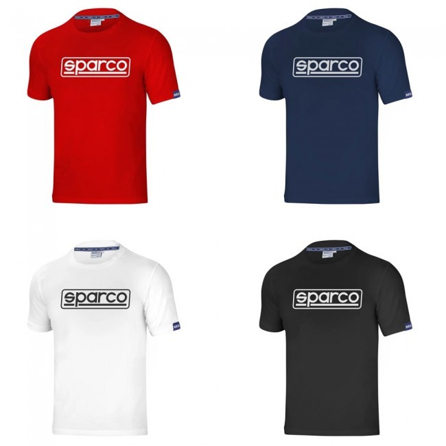 Fuori tutto - T-Shirt da lavoro Sparco Lifestyle Frame Colore Blu Taglia S