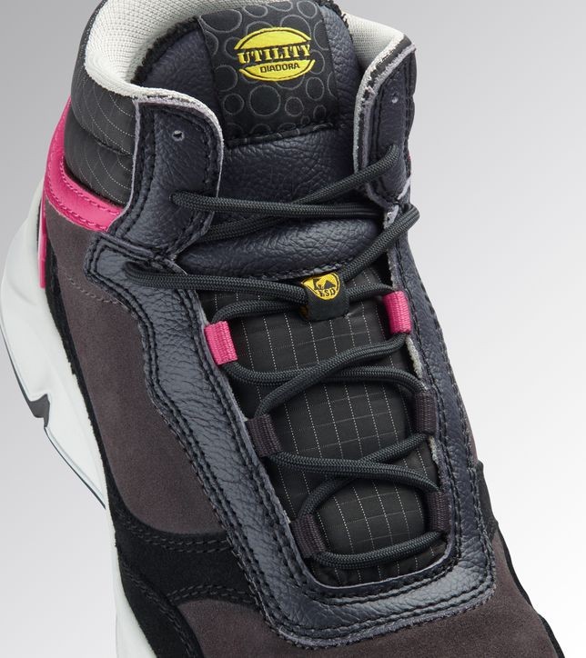 Fuori tutto - Scarpe antinfortunistiche Diadora Athena Mid Lady S3L FO ESD SR 701.179901 Numero 37