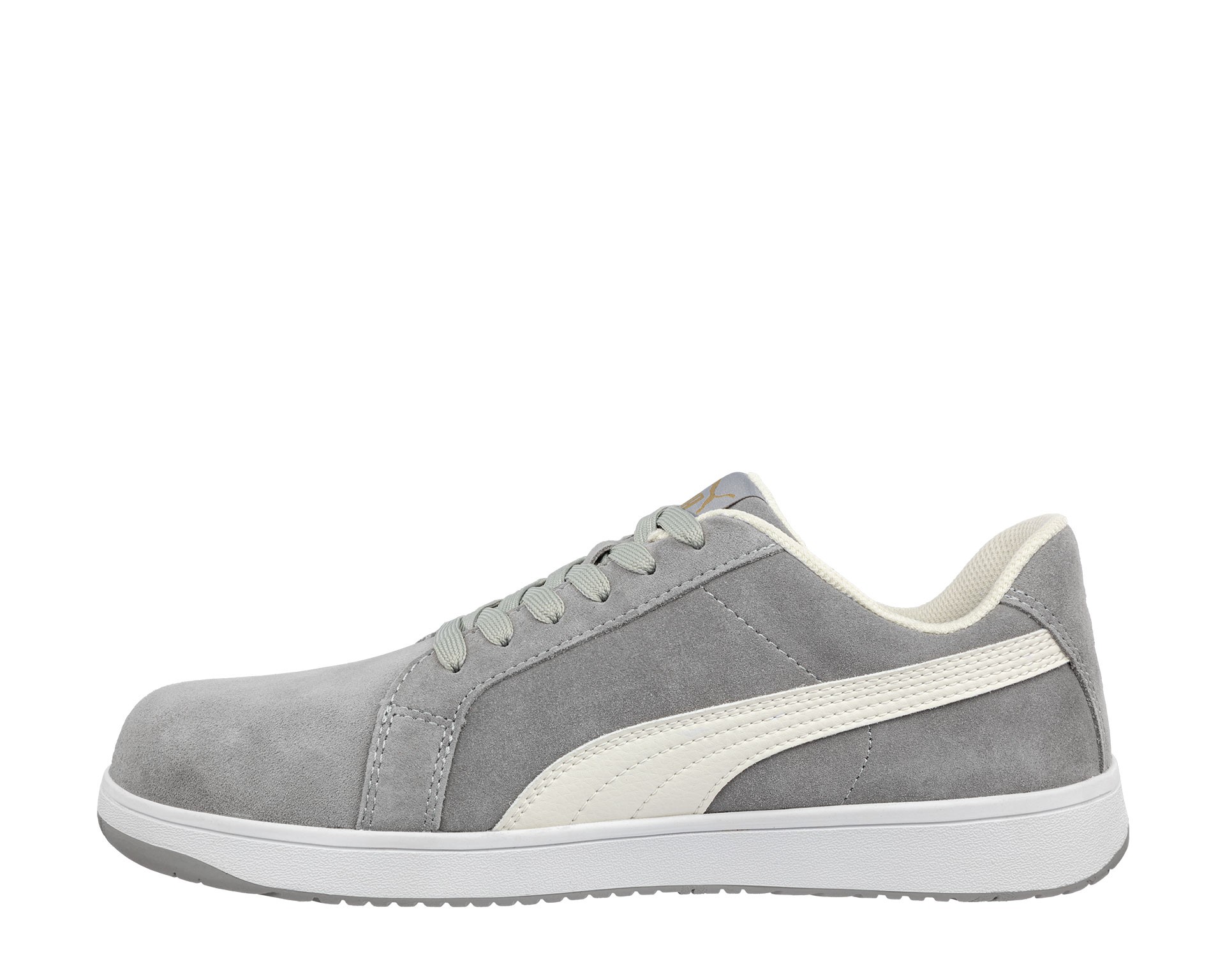 Fuori tutto - Scarpe antinfortunistiche Puma Iconic Suede Grey Low S1P FO HRO ESD SRC 640030 Numero 44