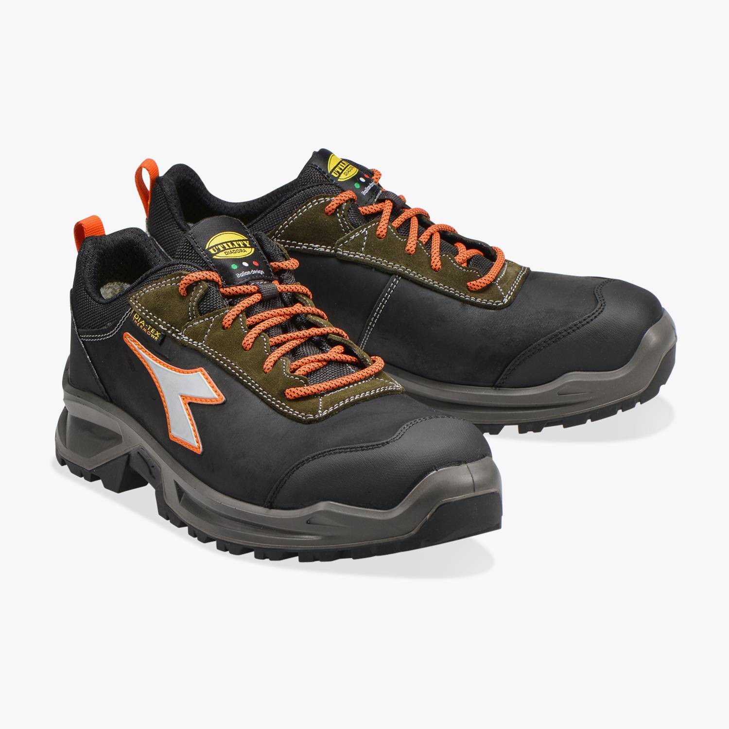 Fuori tutto - Scarpe Antinfortunistiche Diadora Sport Diatex Low S3 WR CI SRC 701.181121 Numero 43 Colore Nero Grigio Acciaio