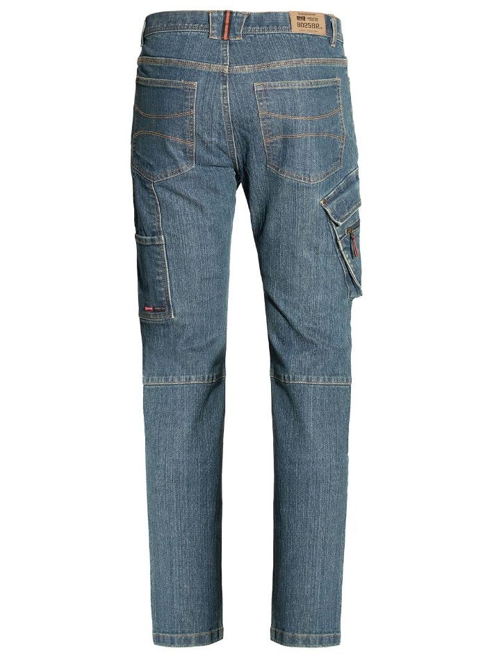 Fuori tutto - Jeans da Lavoro Multitasche Stretch Issa Line Jest 8025BP Taglia XL