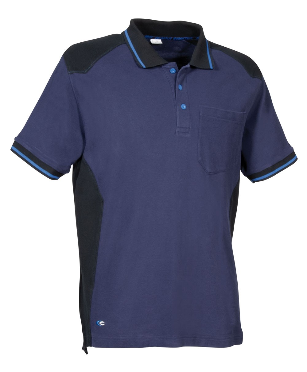 Fuori tutto - Polo Da Lavoro Cofra Tudela 100% Cotone V620-0-03 taglia 3xl colore antracite nero arancione