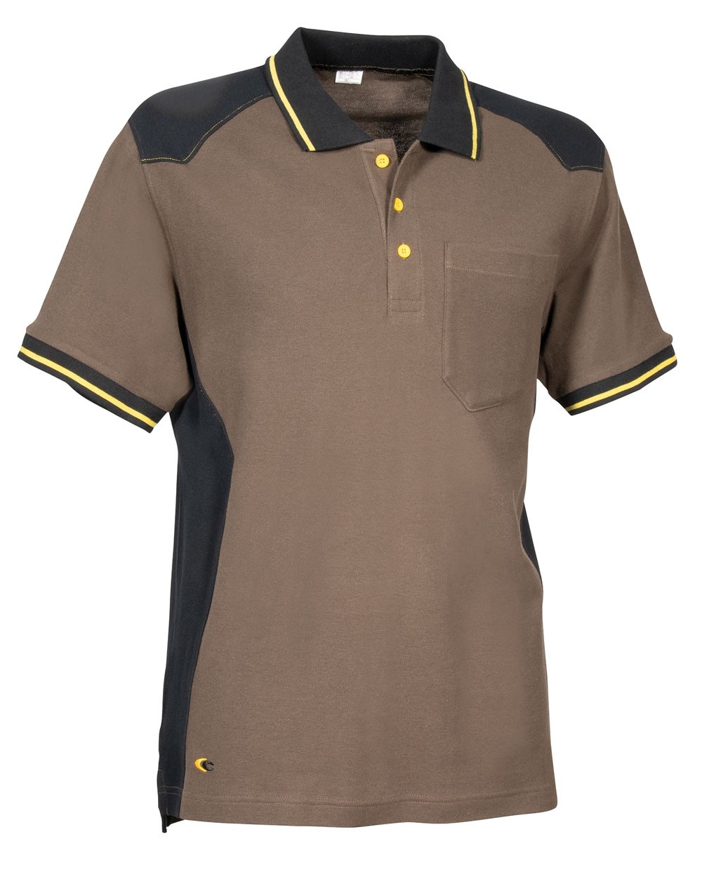 Fuori tutto - Polo Da Lavoro Cofra Tudela 100% Cotone V620-0-03 taglia 3xl colore antracite nero arancione