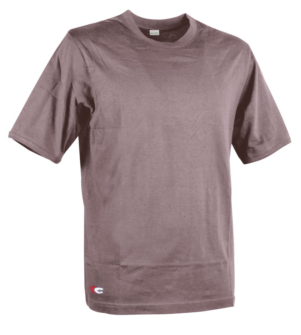 Fuori Tutto - 5 Pezzi - T-Shirt Da Lavoro Cofra Zanzibar 100% Cotone V036-0-B0A Grigio Taglia L