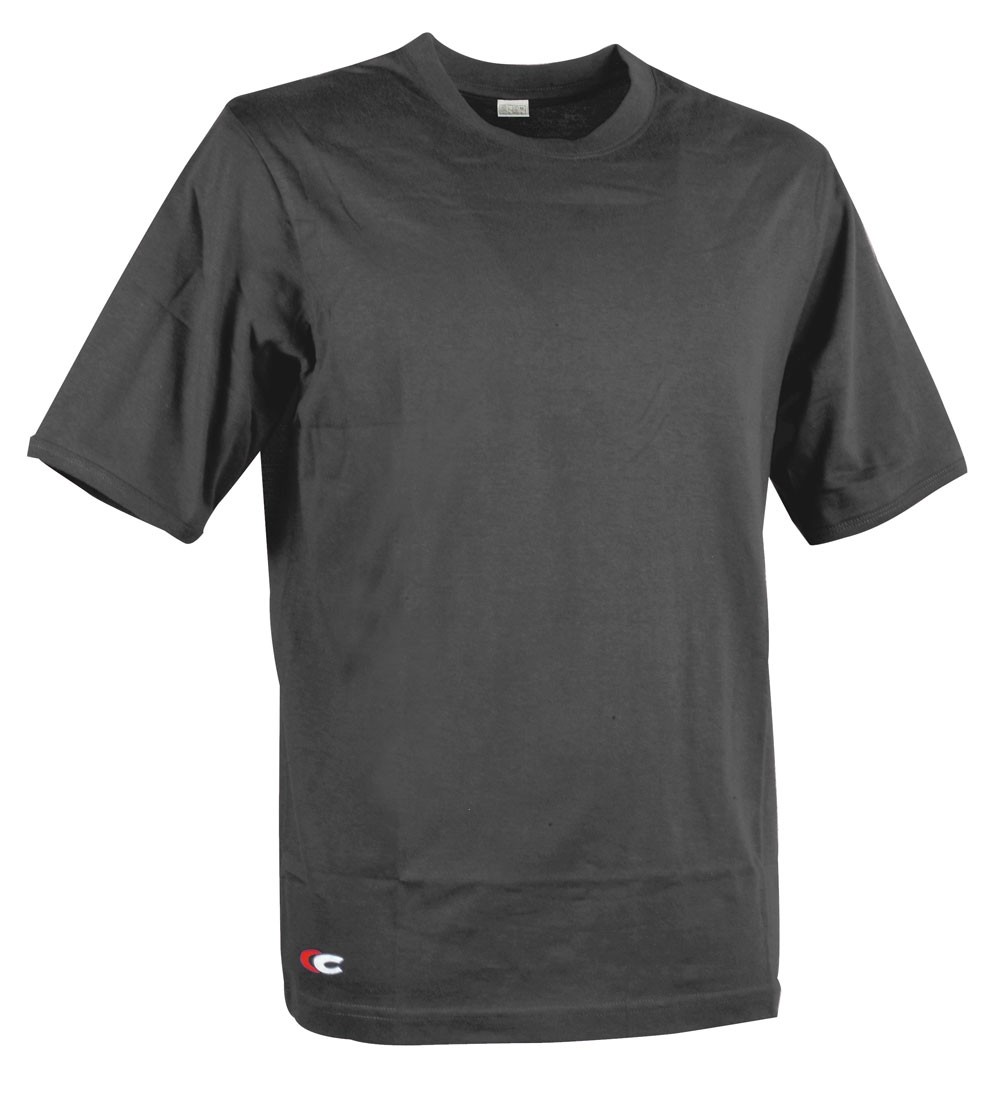 Fuori Tutto - 5 Pezzi - T-Shirt Da Lavoro Cofra Zanzibar 100% Cotone V036-0-B0A Grigio Taglia L
