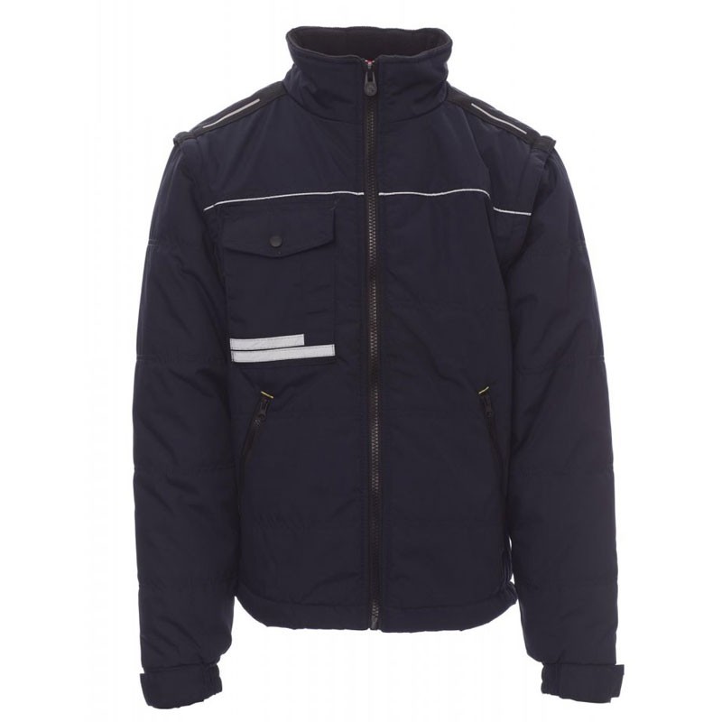 Fuori Tutto - Giubbotto da lavoro con Maniche Staccabili e Retro sagomato Warm 2.0 - Payper AY 7248 grigio taglia 4XL