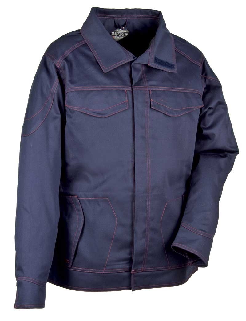 Fuori tutto - Giacca da Lavoro Multitasche Cofra Hazard V207-0-02 Colore Blu Navy Taglia 46