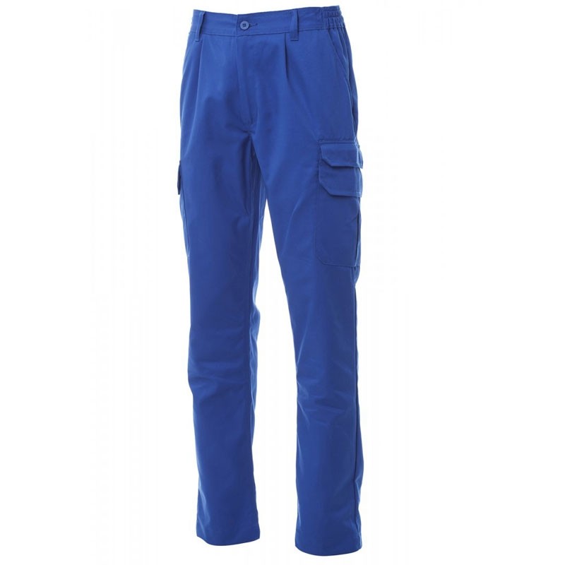 Fuori tutto - Pantaloni da lavoro Multitasche con Elastico Cargo 2.0 - Payper CARGO 20 Taglia M Colore Blu Navy