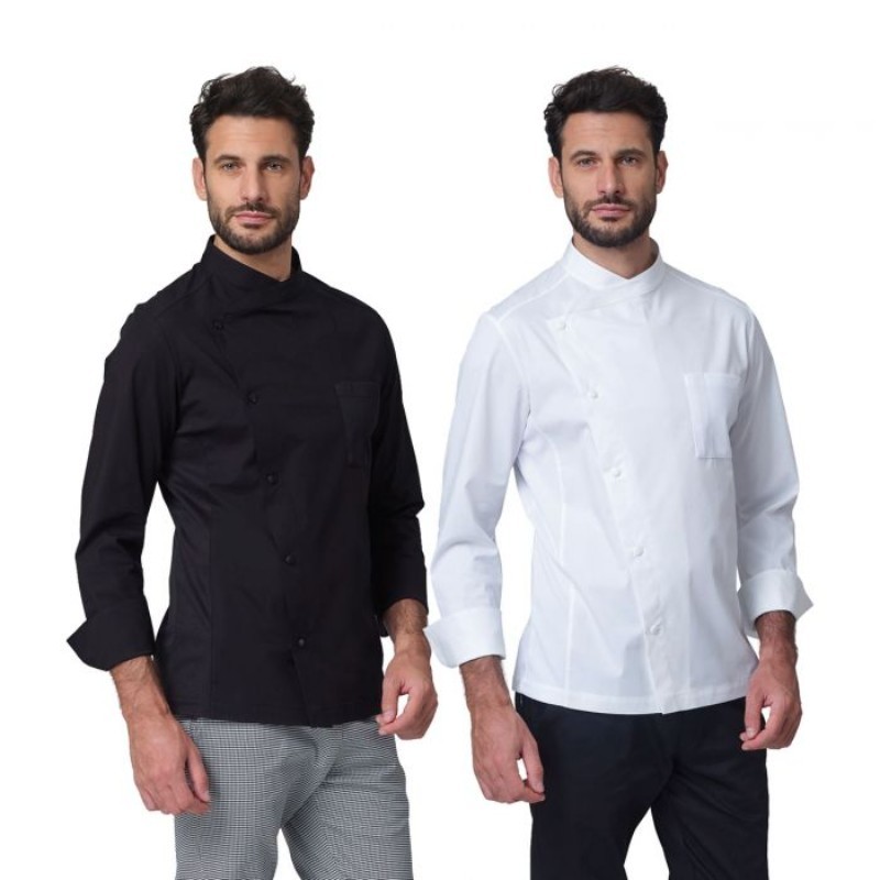 Fuori tutto - Giacca da Lavoro Chef Richard Siggi 28GA0284/00-0757 Taglia XL Colore Nero