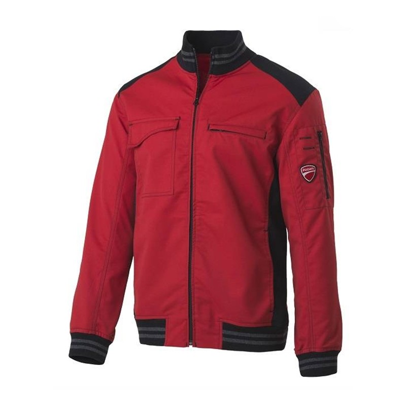 Fuori tutto - Giacca da Lavoro Ducati Workwear Multitasche e Manica Ergonomica INN-SPRINT misura 48 colore rosso nero
