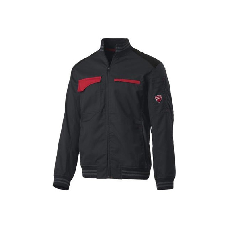 Fuori tutto - Giacca da Lavoro Ducati Workwear Multitasche e Manica Ergonomica INN-SPRINT misura 48 colore rosso nero