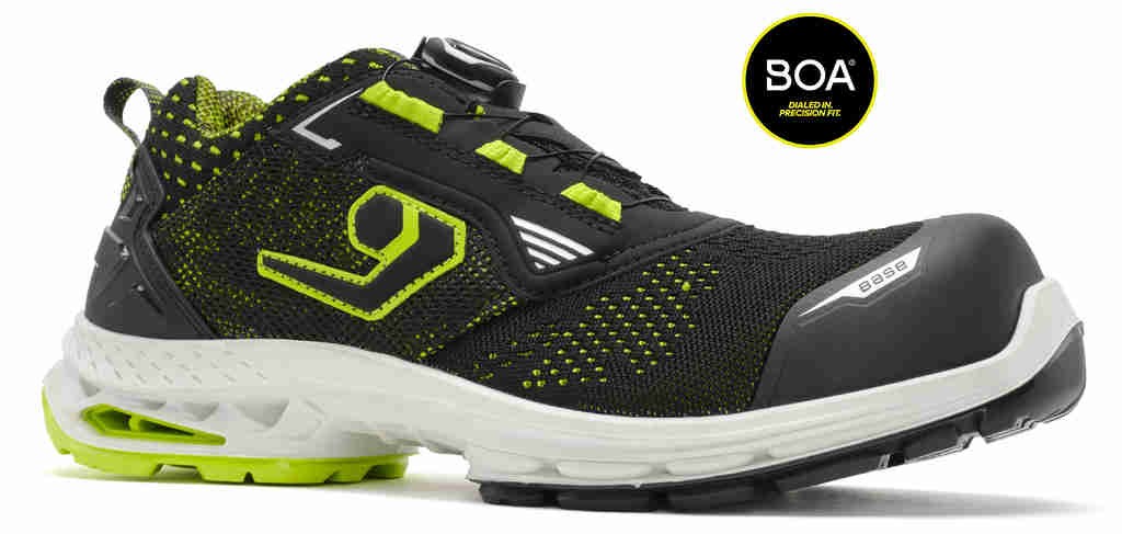 Fuori tutto - Scarpe antinfortunistiche Base Stockholm con chiusura BOA S1PS ESD SC LG FO SRC B1708A Numero 42