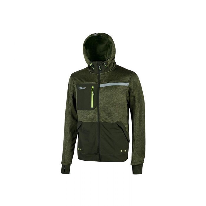 Fuori tutto - Felpa da Lavoro U-Power Galaxy FU275BC taglia XXL colore dark green