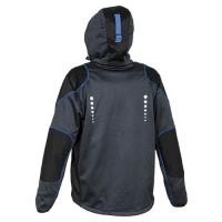 Fuori Tutto - Giacca con Capuccio da Lavoro Softshell Cofra Jacuzia V387-0-02 antracite/nero/arancione taglia m