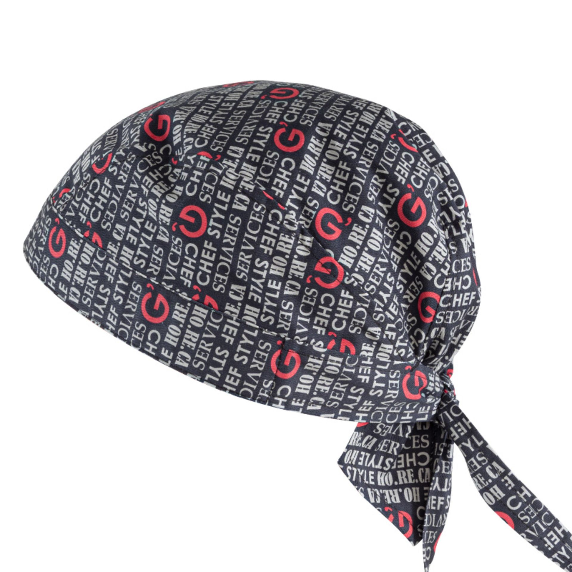 Fuori tutto - Bandana da Lavoro 100% Cotone Giblor's Marte 22P05I481 taglia unica colore nero