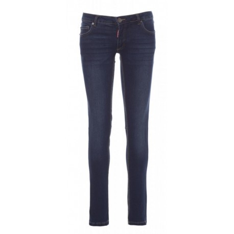 Fuori tutto -Pantaloni Da Lavoro Stretch Multitasche San Francisco Donna - Payper SAN FRANCISCO LA taglia 44 blu denim
