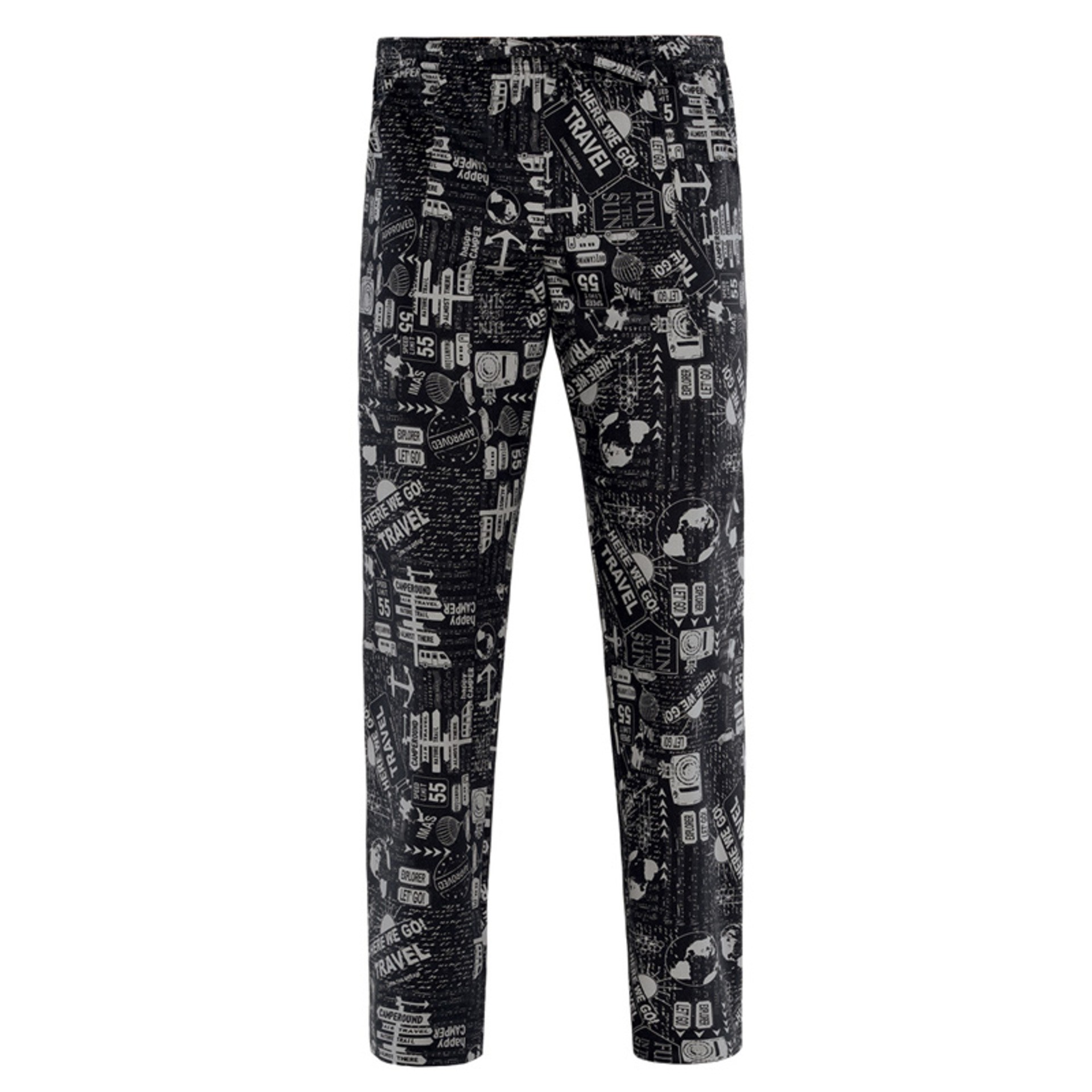 Fuori tutto - Pantalone da Lavoro Unisex 100% Cotone Multitasche Giblor's Alan Cuoco 19P08P334 Colore Nero taglia L